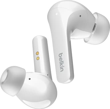 Belkin SoundForm Flow täysin langattomat kuulokkeet (valkoinen)