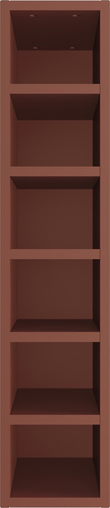 Epoq Trend Eco viinihylly keittiöön 20x92 (red clay)
