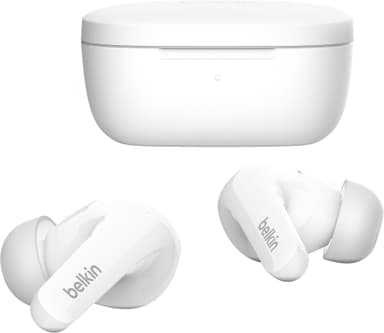 Belkin SoundForm Flow täysin langattomat kuulokkeet (valkoinen)