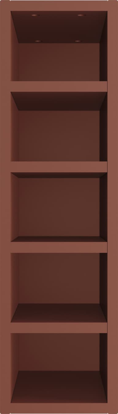 Epoq Trend Eco viinihylly keittiöön 20x70 (red clay)
