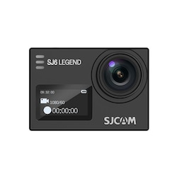 SJCAM SJ6LEGEND 4K 24 fps Toimintakamera, 3-akselinen stabilointi, vedenpitävä, kosketusnäyttö, Wi-Fi-yhteys.
