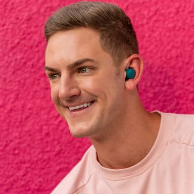 JLab Go Air Pop täysin langattomat in-ear kuulokkeet (sinivihreä)