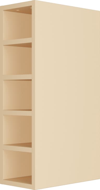 Epoq Trend Eco viinihylly keittiöön 20x70 (soft beige)