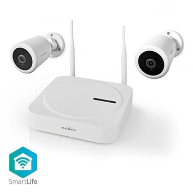Langaton SmartLife kamerajärjestelmä 2 kameraa 1080p IP65