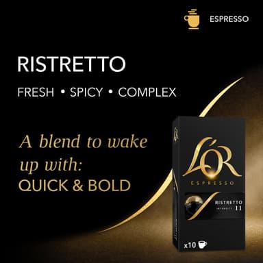 L'Or Ristretto 11 kahvikapselit (10 kpl)