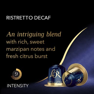 L'Or Ristretto Decaffeinato 9 kahvikapselit (10 kpl)