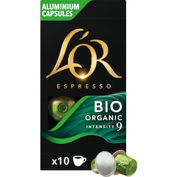 L Or Espresso Organic 9 kahvikapselit (10 kpl)