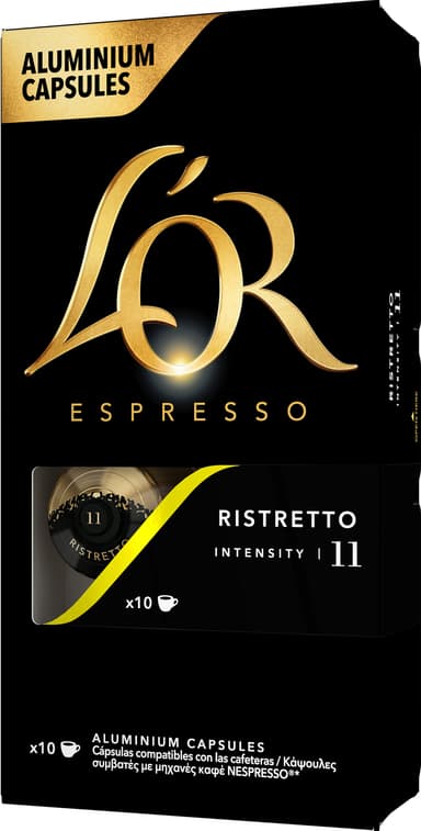L'Or Ristretto 11 kahvikapselit (10 kpl)