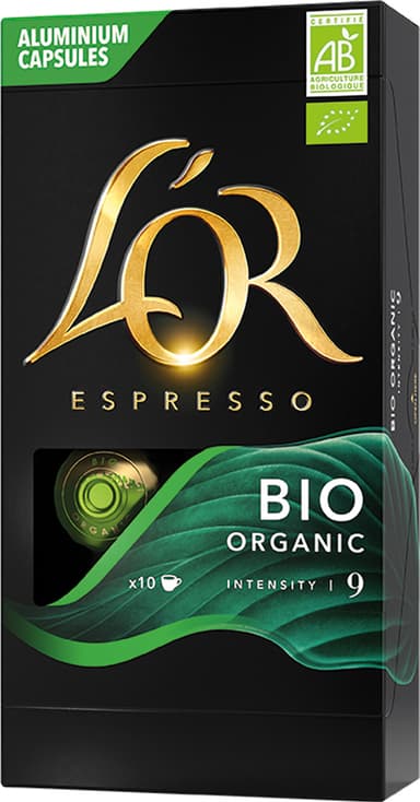 L'Or Espresso Organic 9 kahvikapselit (10 kpl)