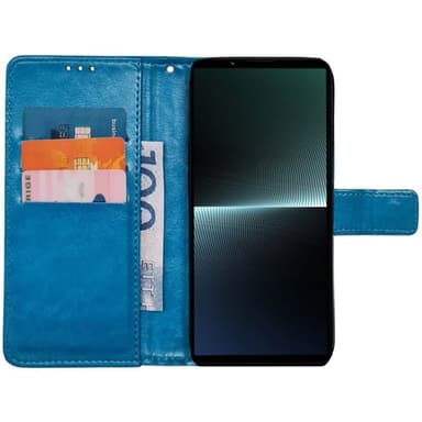Lompakkokotelo 3-kortti Sony Xperia 10 V - Vaaleansininen