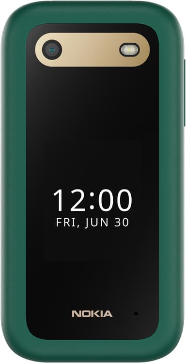 Nokia 2660 Flip matkapuhelin (vihreä)