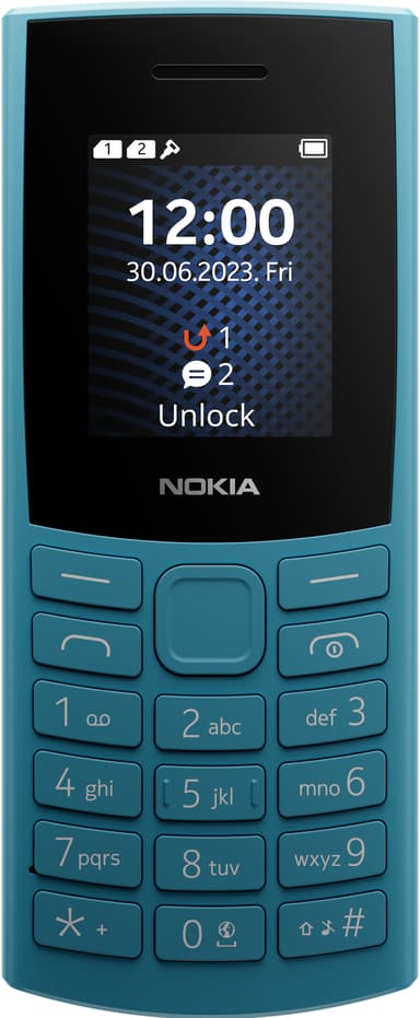 Nokia 105 Classic matkapuhelin (sininen)