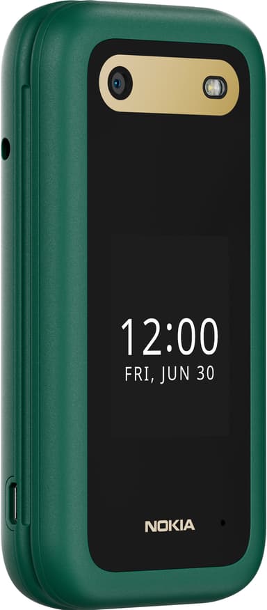 Nokia 2660 Flip matkapuhelin (vihreä)