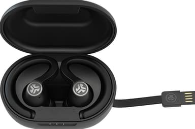 JLab JBuds Air Sport täysin langattomat in-ear kuulokkeet (musta)