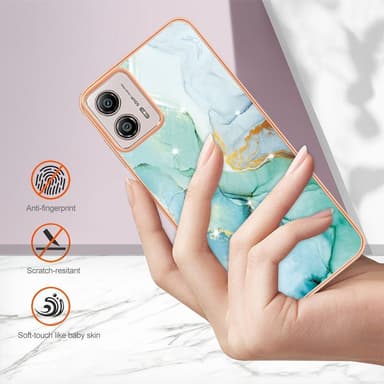 SKALO Motorola Moto G23 4G Marmori TPU kuori - #4