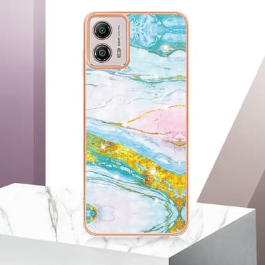 SKALO Motorola Moto G23 4G Marmori TPU kuori - #1