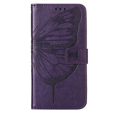 SKALO OnePlus Nord CE 3 Lite 5G Mandala Butterfly lompakkokotelo - Tumman violetti