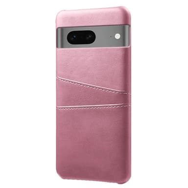 SKALO Google Pixel 7a PU-nahkainen Korttikotelo - Ruusukulta