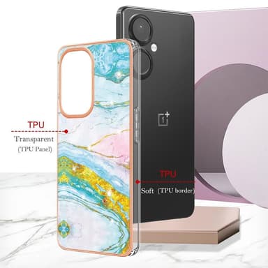 SKALO OnePlus Nord CE 3 Lite 5G Marmori TPU kuori - #4