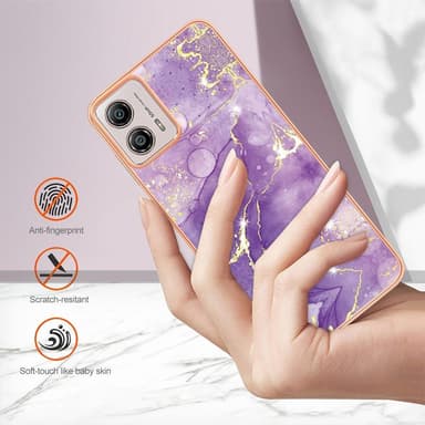 SKALO Motorola Moto G23 4G Marmori TPU kuori - #2