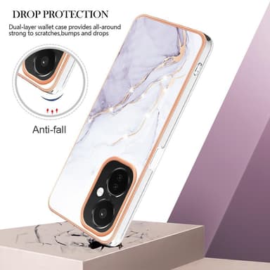 SKALO OnePlus Nord CE 3 Lite 5G Marmori TPU kuori - #2