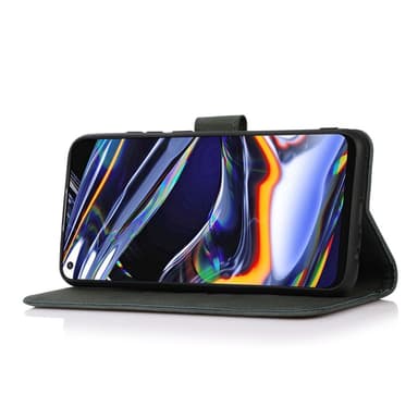 SKALO Motorola Edge 40 Pro 5G KHAZNEH Lompakkokotelo PU-nahasta - Vihreä