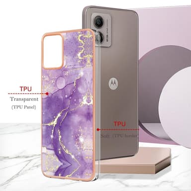 SKALO Motorola Moto G23 4G Marmori TPU kuori - #2