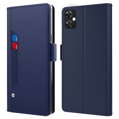 SKALO OnePlus Nord CE 3 Lite 5G Kortinhaltijan peililompakko - Sininen