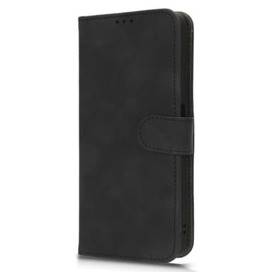 SKALO OnePlus Nord CE 3 Lite 5G Matt PU Nahka lompakkokotelo - Musta