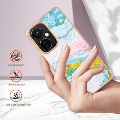 SKALO OnePlus Nord CE 3 Lite 5G Marmori TPU kuori - #4
