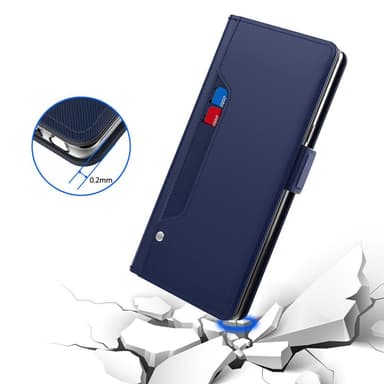 SKALO OnePlus Nord CE 3 Lite 5G Kortinhaltijan peililompakko - Sininen