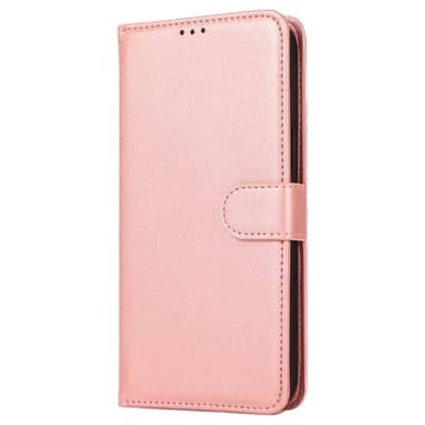 SKALO Motorola Edge 40 5G Premium Wallet Lompakkokotelo - Ruusukulta