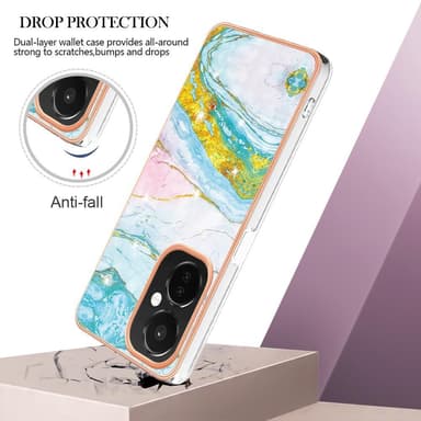 SKALO OnePlus Nord CE 3 Lite 5G Marmori TPU kuori - #4