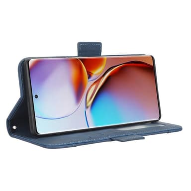 SKALO Motorola Edge 40 Pro 5G 6-lokeroa Lompakkokotelo - Sininen