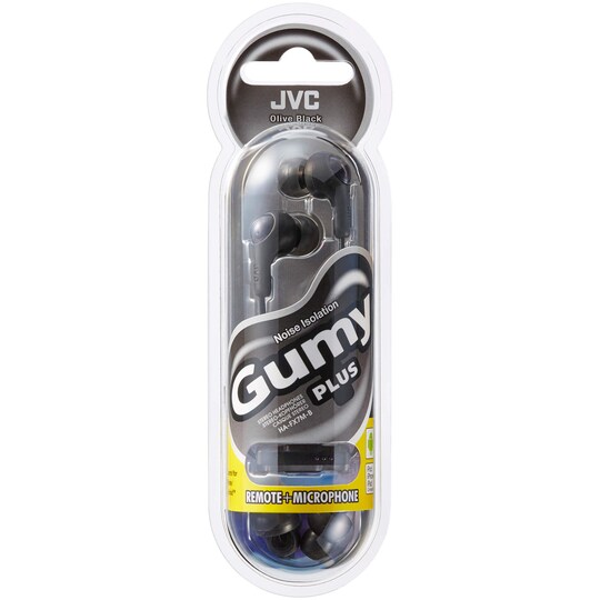 JVC Kuulokkeet Gumy Plus In-Ear Mic Musta