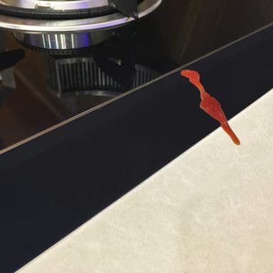 T-nauhan silikoni 54 cm (21 ""), musta