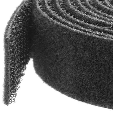 StarTech.com Krok-och-ögla-kabelband - 30,4 m rulle i bulk, Buntband med krok o
