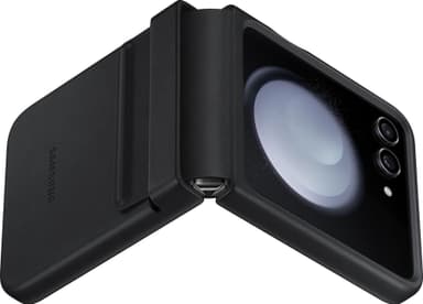 Samsung Galaxy Z Flip 5 Eco Leather suojakuori (musta)