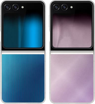 Samsung Galaxy Z Flip 5 FlipSuit kotelo (läpinäkyvä)
