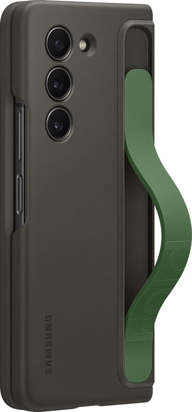 Samsung Galaxy Z Fold 5 Standing suojakuori hihnalla (musta)