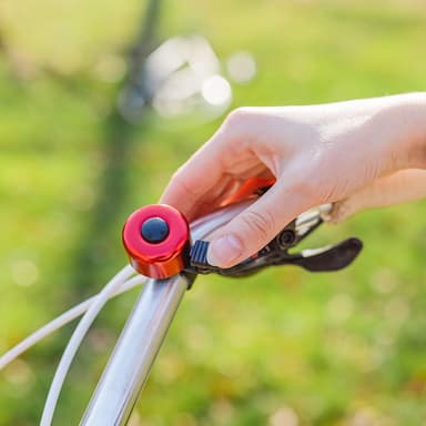 Forever Outdoor Bicycle kello pieni, punainen
