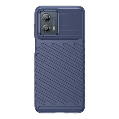 SKALO Motorola Moto G53 5G Twill TPU kuori - - Sininen