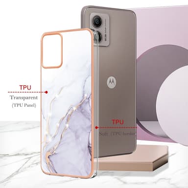 SKALO Motorola Moto G53 5G Marmori TPU kuori - #3