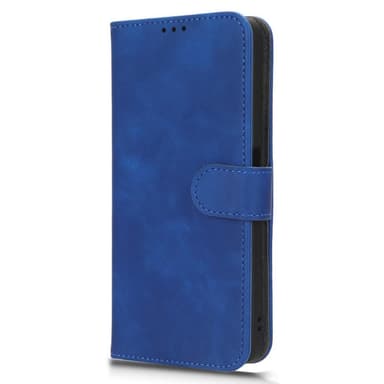 SKALO OnePlus Nord CE 3 Lite 5G Matt PU Nahka lompakkokotelo - Sininen