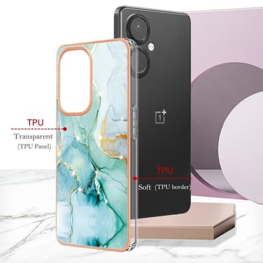 SKALO OnePlus Nord CE 3 Lite 5G Marmori TPU kuori - #3