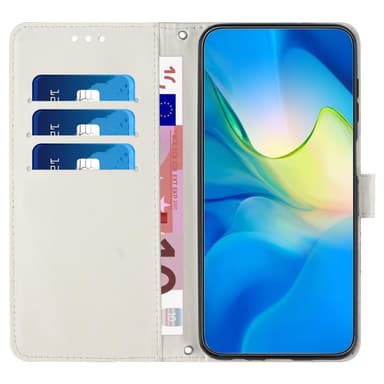 SKALO Motorola Moto G53 5G Marmori 3D Lompakkokotelo