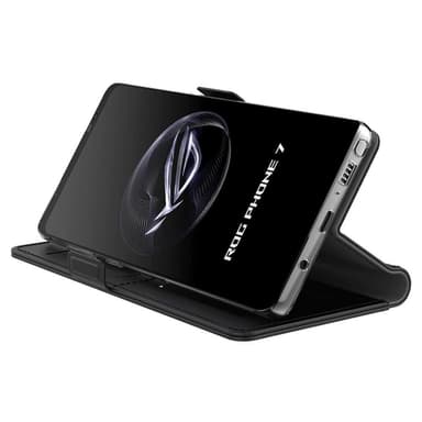 SKALO Asus ROG Phone 7 5G Kortinhaltijan peililompakko - Sininen