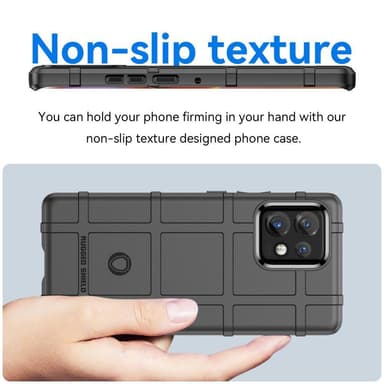 SKALO Motorola Edge 40 Pro 5G Rugged Shield iskunkestävä TPU suojakuori