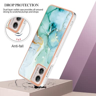 SKALO Motorola Moto G53 5G Marmori TPU kuori - #4