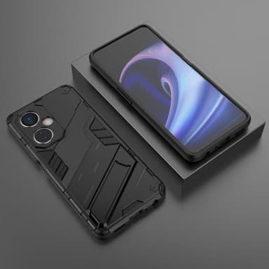 SKALO OnePlus Nord CE 3 Lite 5G Hybrid BIBERCAS Suojakuori - Musta